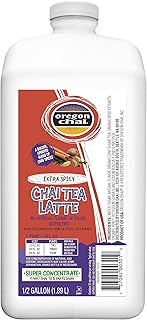 Oregon Chai Extra Spicy Super Concentrate, 64 Fluid Ounce (Pack of 1)
