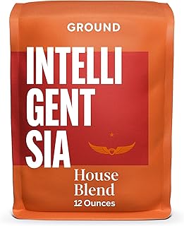 Intelligentsia Ground Coffee, Light Roast, House Blend 12 Ounces