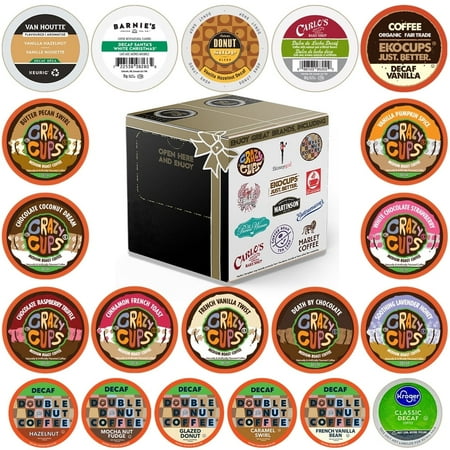 Perfect sampler variety Pack Pods, Flavored Decaf Coffee, 20 Count
