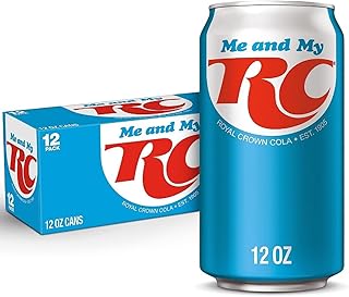 RC Cola Soda, 12 fl oz cans, 12 pack