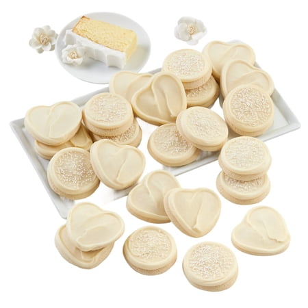Cheryl's Cookies Wedding Celebration Cookie Box, 24 Count