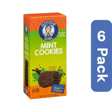 Goodie Girl Mint Cookies 7 oz (Pack of 6)
