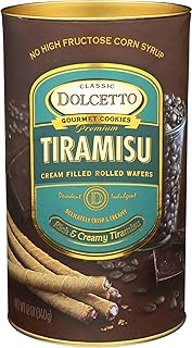 DOLCETTO Dolcetto Wafer Rolls Tiramisu, 12 OZ