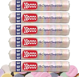 Wafer Candy, 6 Pack (2 Ounce Rolls Each), The Original Candy Wafer