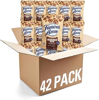 Chocolate Chip Cookies - 2oz Bags, Pack of 42, Chocolate Chip Cookies Individual Bags