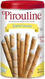 Pirouline Creme Filled Wafers, Meyer Lemon, 14.1 oz