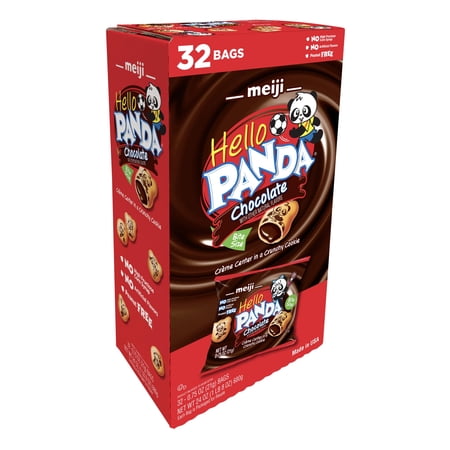 Meiji Meiji Hello Panda Cookies, 32 ea