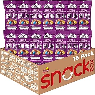 Nut Harvest, Nut & Chocolate Mix, 2.25 Ounce (Pack of 16)