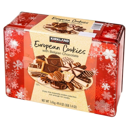 Kirkland Signature European Cookies With Belgian Chocolate Assortment 49.4 oz