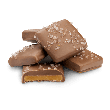 Milk Chocolate English Toffee with Sea Salt - 1 LB Box