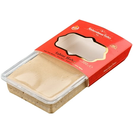 Abdurrahman Tatlc Plain Halvah, Turkish Tahini Halva, Halva Candy, 10.6oz