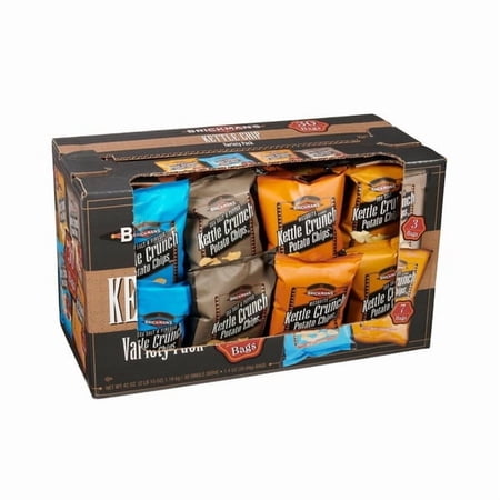 Brickman's Kettle Crunch Potato Chips Variety Pack, 30 Count