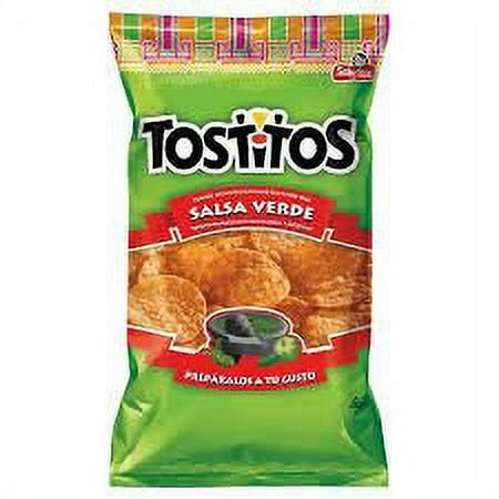 Tostitos Salsa Verde 10 Pack (65grams/2.29oz each) Original Sabritas Mexican Edition Version Tostilocos Chili Corn Tortilla Chips Snacks
