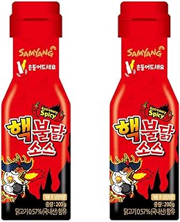 [Samyang] Extremely Spicy! HACK Bulldark Spicy Chicken Roasted Sauce 200g / Korean food/Korean sauce/Asian dishes/Fire Noodle Challenge (pack of 2)