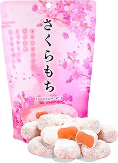 Sakura Mochi Traditional Japanese Wagashi Sweets