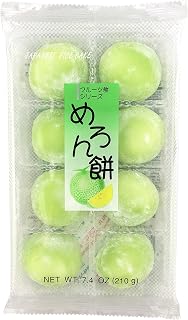 Japanese Fruits Daifuku Mochi (Rice Cake)- Melon Flavor