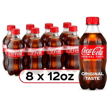 Coca-Cola Classic Soda Bottles 8 CT / 12 fl oz - Pack of 1