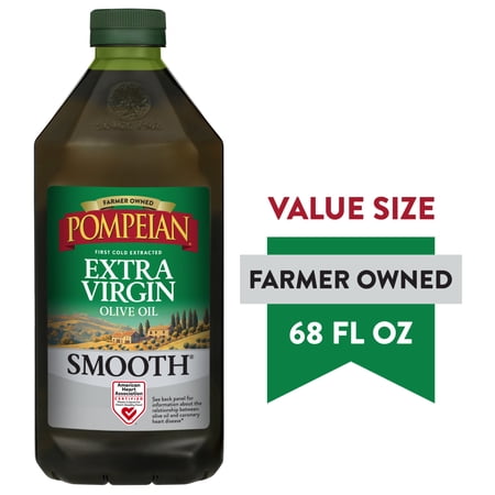 Pompeian Smooth Extra Virgin Olive Oil - 68 fl oz