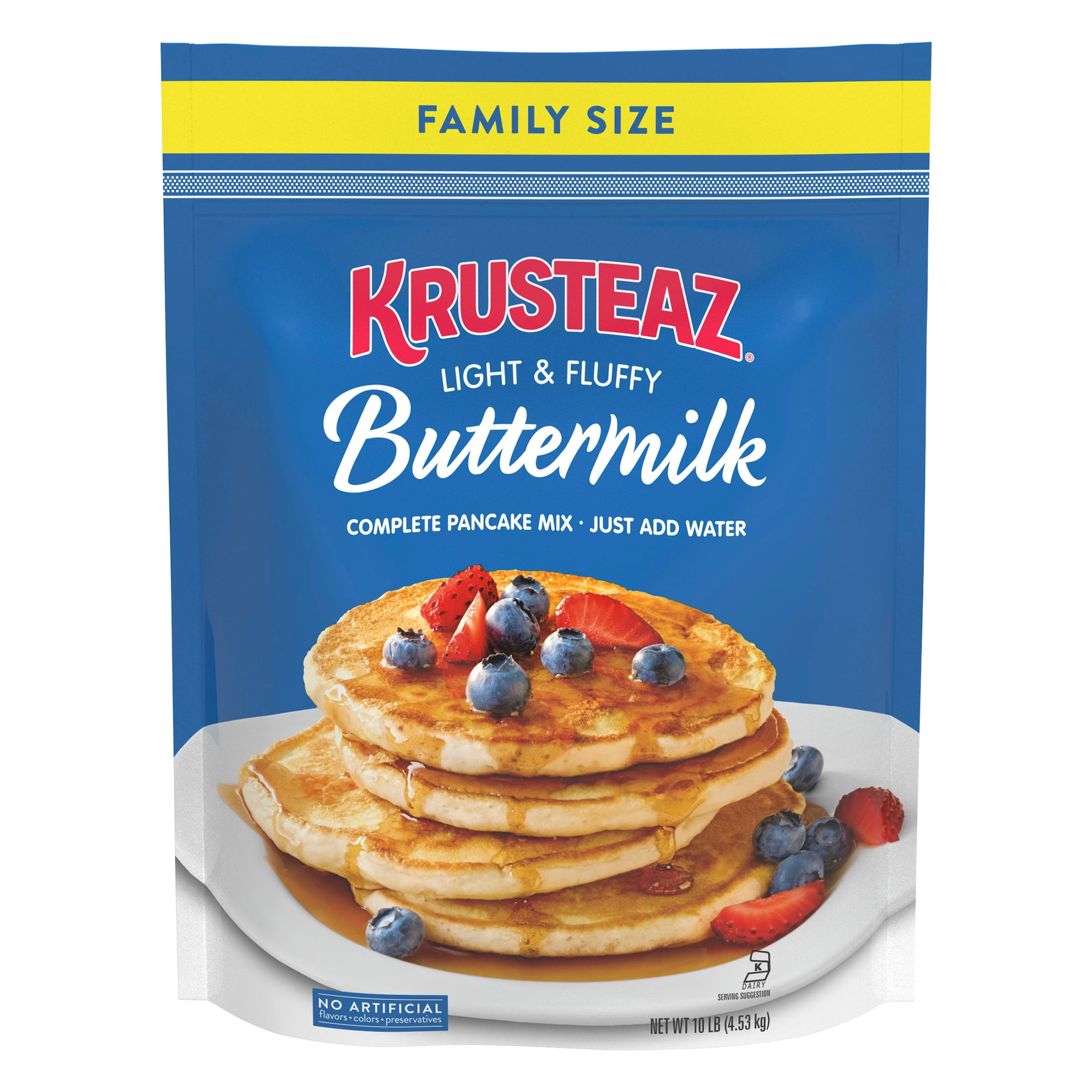 Krusteaz Buttermilk Pancake & Waffle Mix, 10lb