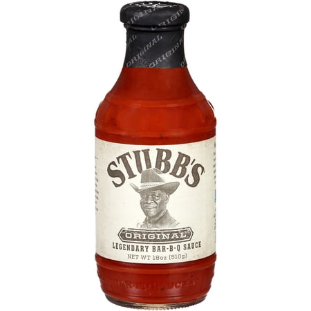 (6 pack) Stubb's Original Barbecue Sauce, 18.0 oz Bottle