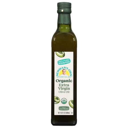 Newman's Own Organic Extra Virgin Olive Oil, First Cold Pressed, 16.9 fl oz