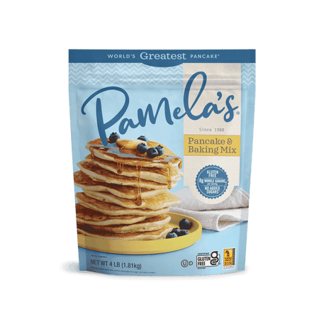 Pamela's Gluten-Free Pancake and Baking Mix, 4 lb Bag