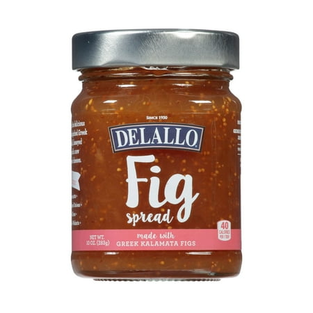 DeLallo Fig Jam Spread, Non-GMO, 10 oz Jar