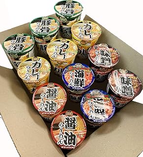 DREAM KITCHEN CUP OF RAMEN ASSORTED BOX 2.47 Ounce (Pack of 12) (Assorted)