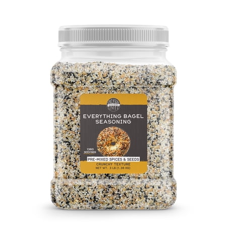 Birch & Meadow 3 lb of Everything Bagel Seasoning, Pre-Mixed Spices & Seeds, Crunchy Texture