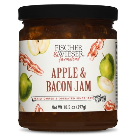 Fischer & Wieser Bacon & Apple Jam, 10.5 oz