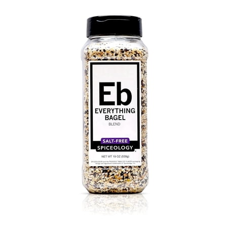 Spiceology Everything Bagel Salt-Free Seasoning Blend, Gluten Free, 19 oz
