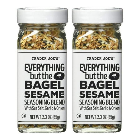 Trader Joe's Everything but The Bagel Sesame Seasoning Blend (Pack of 2)