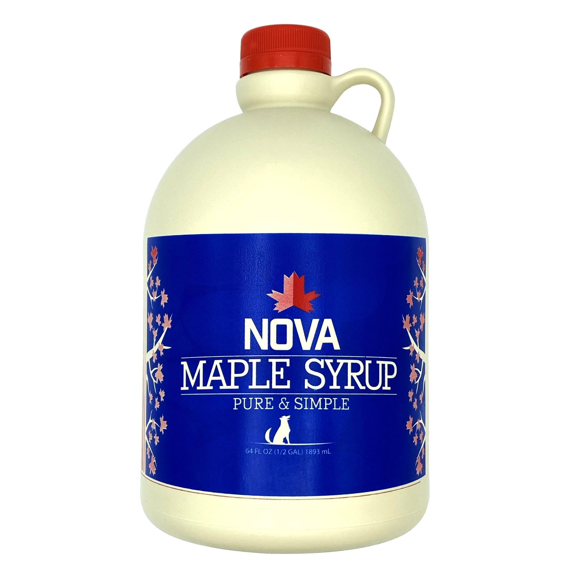 Nova Maple Syrup - Pure Grade-A Maple Syrup (Half Gallon)