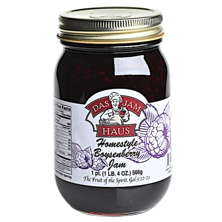 Boysenberry Homestyle Southern Jams, 1 Pint Jar 1 lb 3 oz (538g) ALL Natural~Boysenberry Homestyle