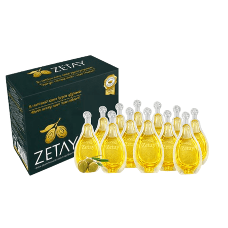 Zetay EVOO Single-Serve Packets 12 x 0.34 oz, Travel Packs, Early Harvest - Cold Pressed Olive oil