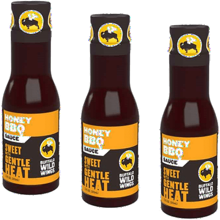 Buffalo Wild Wings Honey BBQ Sauce, 3-Pack 12 fl. oz. Bottles