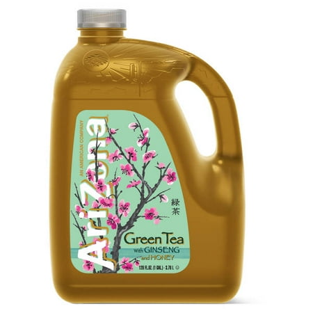 Arizona Green Tea with Ginseng and Honey Iced Tea, 1 gal - Pack of 2
