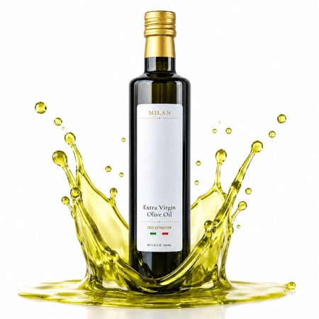 Milan Truffle Italian Extra Virgin Olive Oil, Cold Extracted, Product of Italy, 17 fl oz (500 mL)