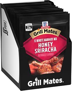 McCormick Grill Mates Honey Sriracha Marinade Mix, 1 oz (Pack of 12)