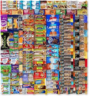 Niro Gift Basket Assortment | Ultimate Snack Variety Pack- 50 Count Bar And Snack Variety