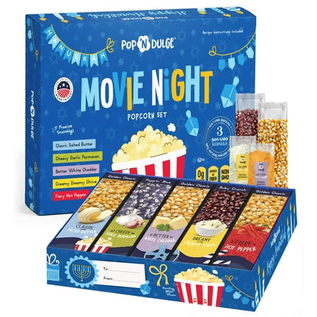 Hanukkah Movie Night Gourmet Popcorn Gift Set