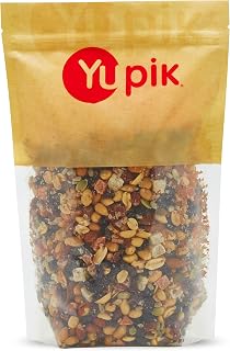 Yupik Trail Mix, 2.2 lb (35.2 oz), A Blend of Peanuts, Raisins, Sunflower Seeds, Pineapples, Papaya, Raisins, Pumpkin Seeds & Almonds, Kosher, Vegan, Perfect for Snacking, Baking & Nutrition Bars