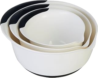 Oxo, Bowl Green Giant 3 Piece Mixing Set Plastic Assortment, 3 Count