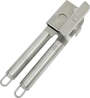 Martha Stewart Sprucedale Stainless Steel Heavy Duty Can Opener &ndash; Durable and Easy-to-Use Manual Kitchen Tool for Effortless Opening