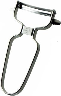 Nagao Tsubamesanjo Peeler, Fits Vegetable Rounds, Curved Peeler, 18-8 Stainless Steel, Dishwasher Safe, Made in Japan