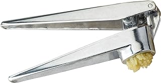Fantes No-Peel, Self Cleaning Garlic Press, 6.25 x 1-Inches, the Italian Market Original since 1906