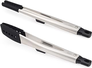 Joseph Joseph Elevate Fusion Set of 2 Silicone Tongs with Integrated Tool Rests, 12"