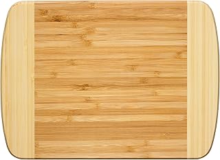 Totally Bamboo Hana Cutting Board &ndash; 10" x 7" Small Bamboo Prep Board | Lightweight, Durable & Gentle on Knives | Stylish Compact Cutting Surface for Chopping Fruit, Veggies & Garnishes