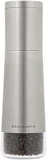 KitchenAid Stainless Steel Filled Pepper Grinder, 8 Inch