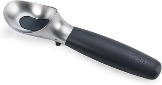 Joseph Joseph Elevate Ice Cream scoop with easy trigger release and intergrated tool rest improves hygiene, Non slip handle